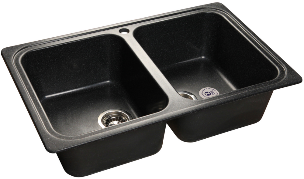 Фото товара: GranFest STANDART GF-S-780 K, мойка, мрамор, черный