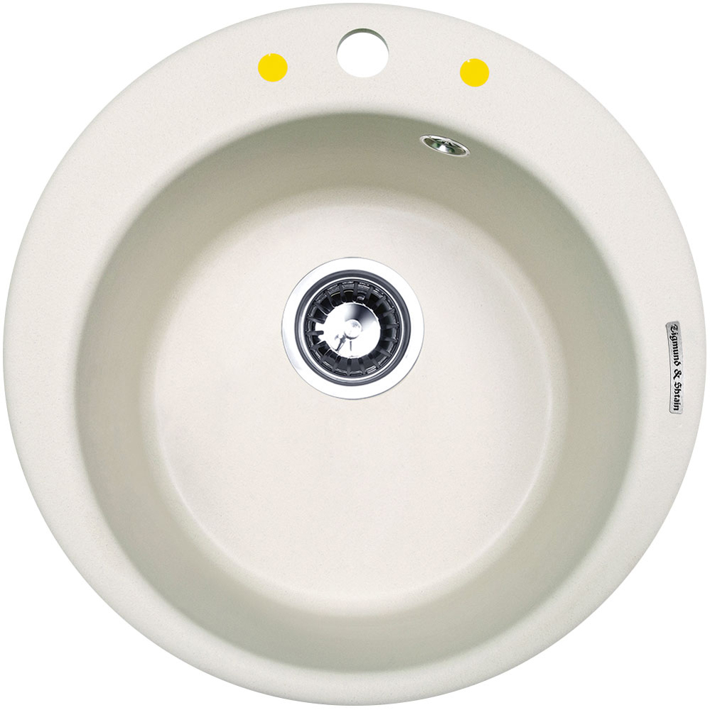 Фото товара: Zigmund & Shtain KREIS 480, мойка, индийская ваниль 