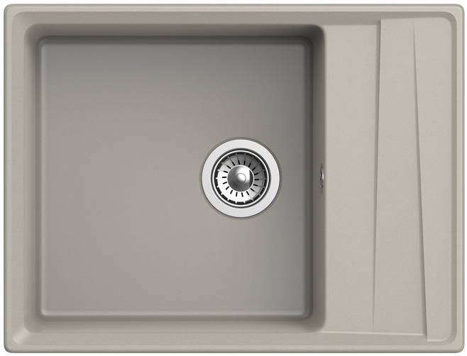 Фото товара: GranFest LEVEL GF-LV-660L, мойка, мрамор, топаз