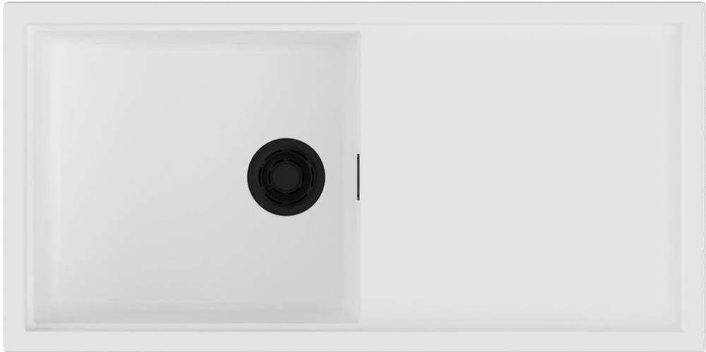 Фото товара: Omoikiri Sintesi 100-WH, мойка, керамика, белый