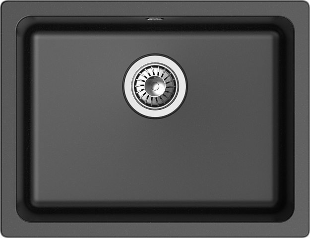 Фото товара: Rivelato BERKANA BK-50 nero, мойка, гранит, черный