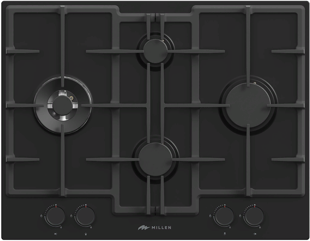 MILLEN MGHD 6501 BB Фото товара: MILLEN MGHD 6501 BB газовая поверхность