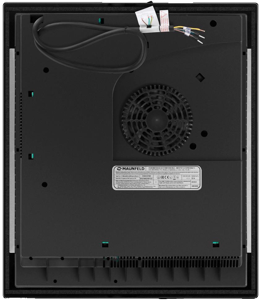 Maunfeld CVI453STBK Детальное фото товара: Maunfeld CVI453STBK индукционная поверхность