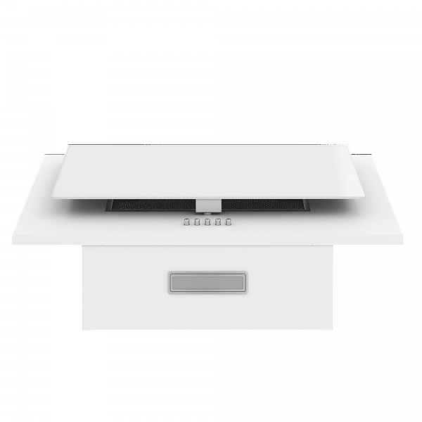 Elikor Коралл 60П-430-К3Д белый/белое стекло Детальное фото товара: Elikor Коралл 60П-430-К3Д белый/белое стекло