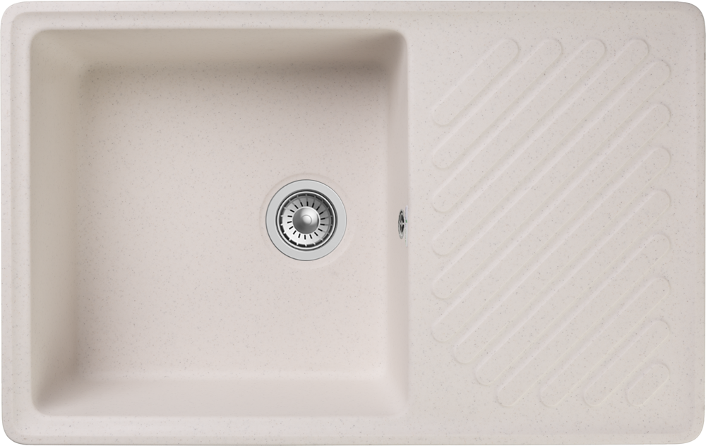 Фото товара: GranFest QUARZ GF-ZL-52, мойка, гранит, белый