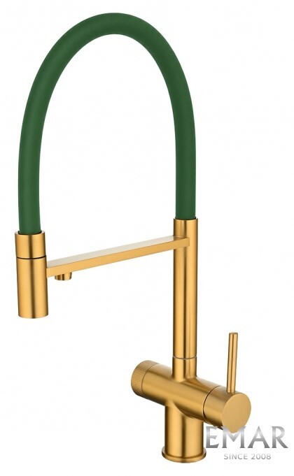 Фото товара: Emar EC-7024GRN PVD Golden, смеситель, золото