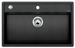 Фото товара: Blanco Dalago 8, мойка, гранит, антрацит с клапаном-автоматом