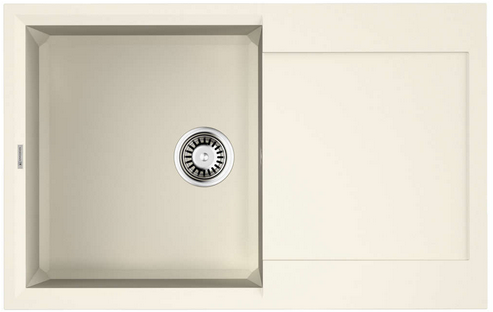 Фото товара: Omoikiri Sakaime 79-WH, мойка, гранит, белый