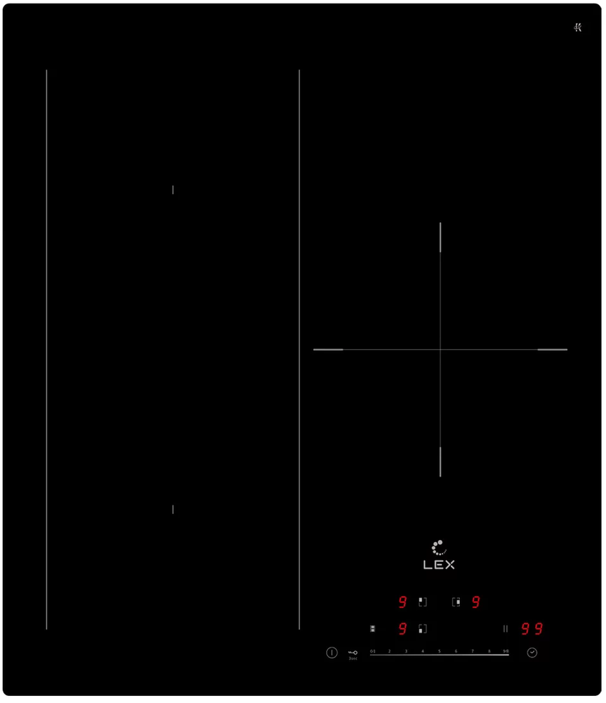 Фото товара: LEX EVI 431A BL индукционная поверхность