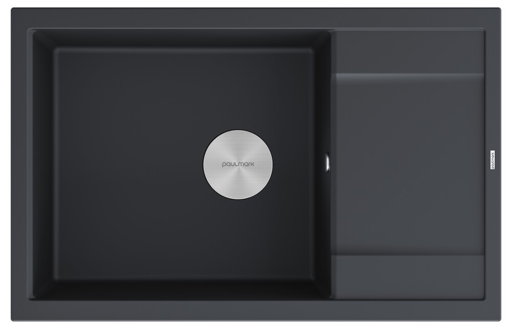 Фото товара: Paulmark FLUGEN 60, мойка, гранит, антрацит