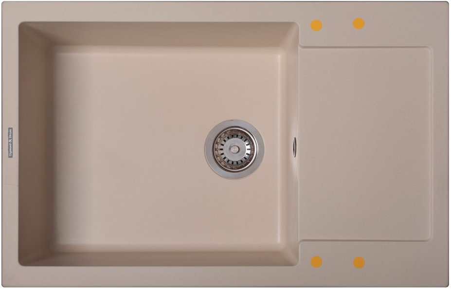 Фото товара: Zigmund & Shtain RECHTECK 780.490, мойка, молодое шампанское