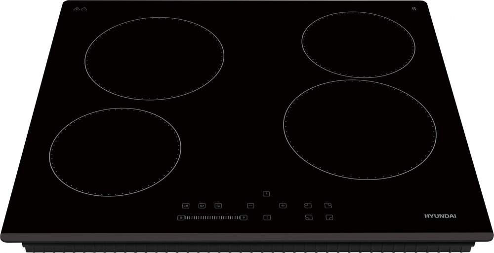 Детальное фото товара: Hyundai HHE 6451 BG стеклокерамическая поверхность