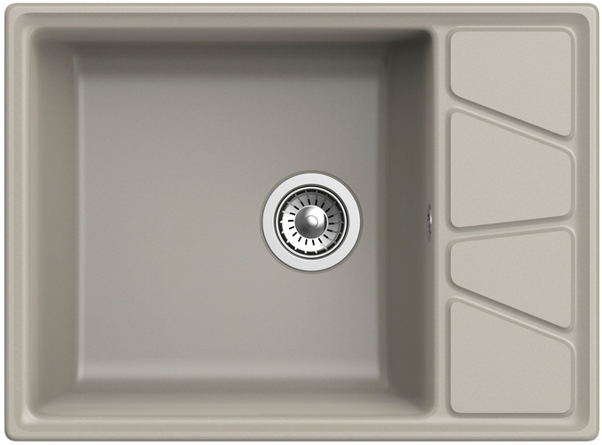 GranFest VERTEX GF-V-680L, мойка, мрамор, топаз Фото товара: GranFest VERTEX GF-V-680L, мойка, мрамор, топаз