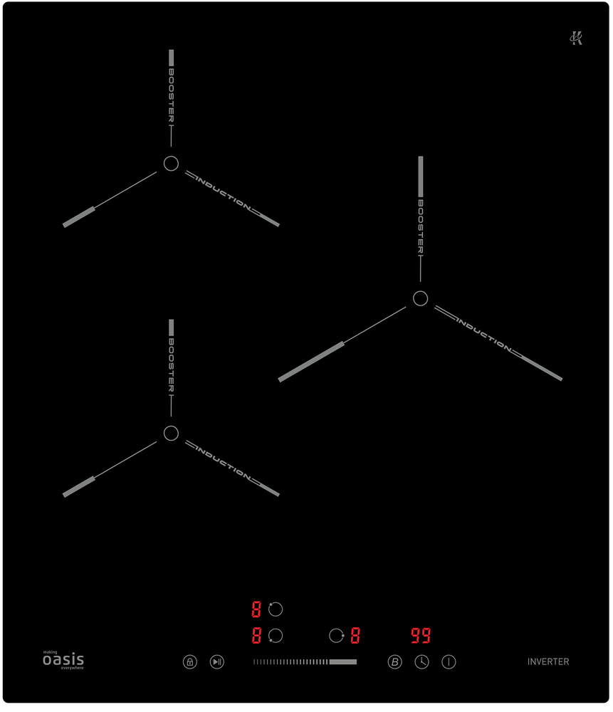 Фото товара: making Oasis everywhere P-ENG индукционная поверхность