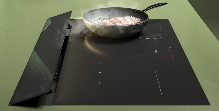 Детальное фото товара: Falmec BRERA 75 индукционная поверхность