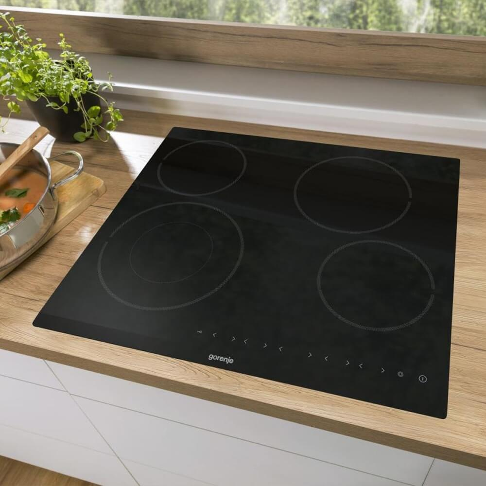 Детальное фото товара: Gorenje ECT642BCSCE стеклокерамическая поверхность