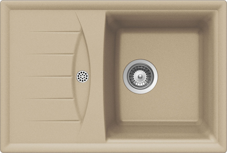 Фото товара: Schock Genius 45D Small, мойка, гранит, лунный камень