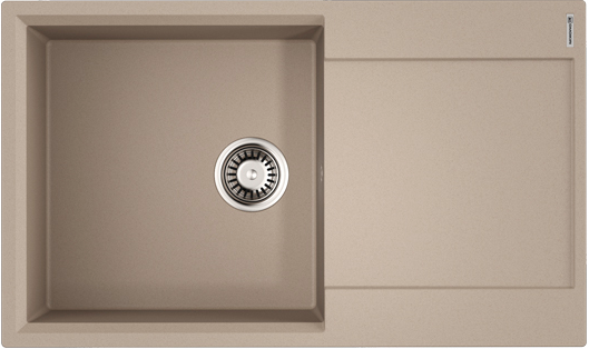 Фото товара: Omoikiri Daisen 86-SA, мойка, гранит, бежевый