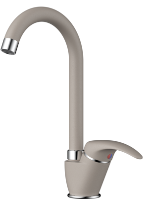 Фото товара: Omoikiri Umi-SA, смеситель, гранит, бежевый