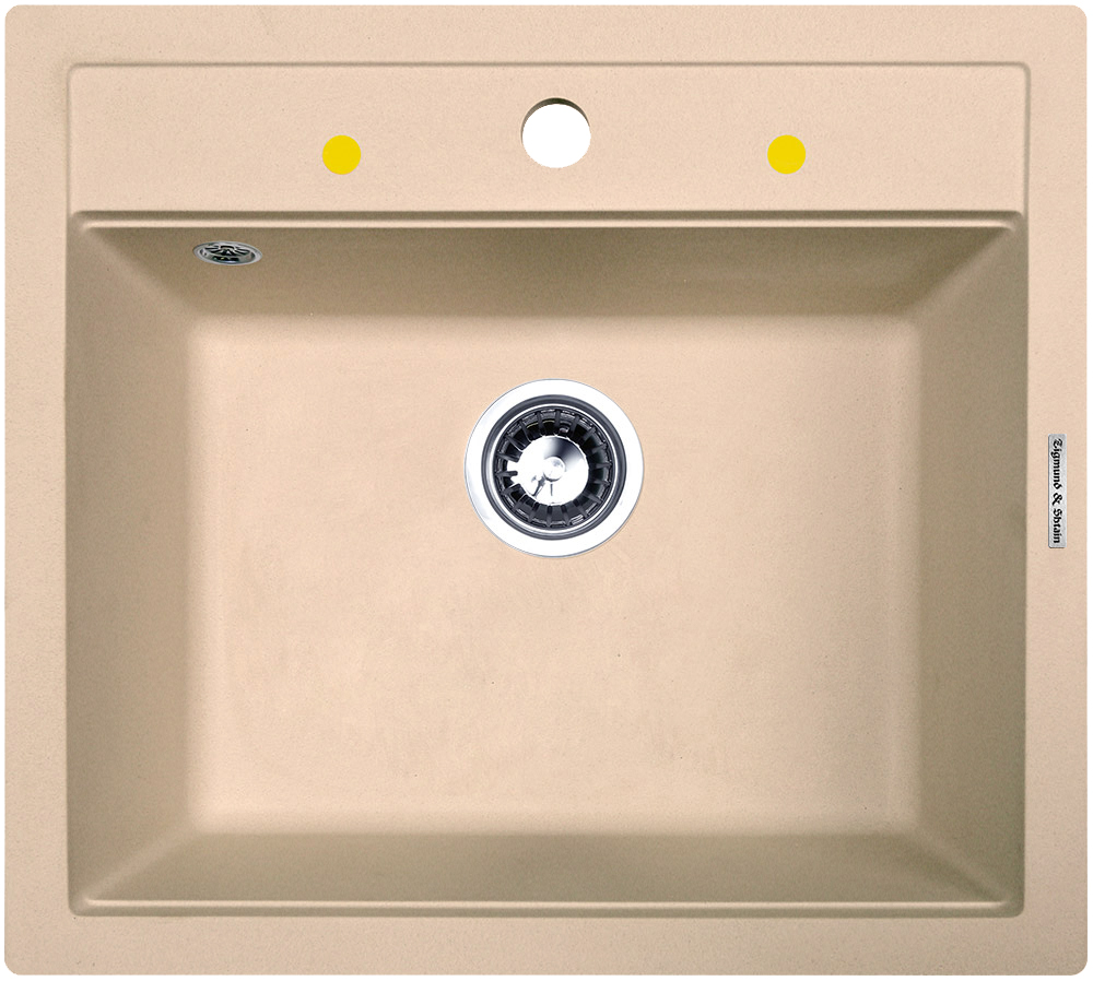 Фото товара: Zigmund & Shtain PLATZ 560, мойка, топленое молоко