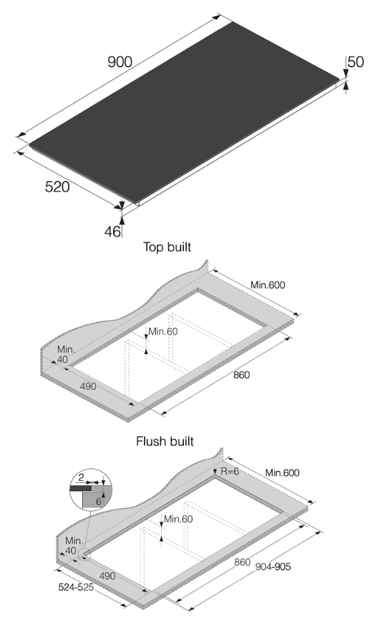 ASKO HI5954FBG1 Детальное фото товара: ASKO HI5954FBG1 индукционная поверхность