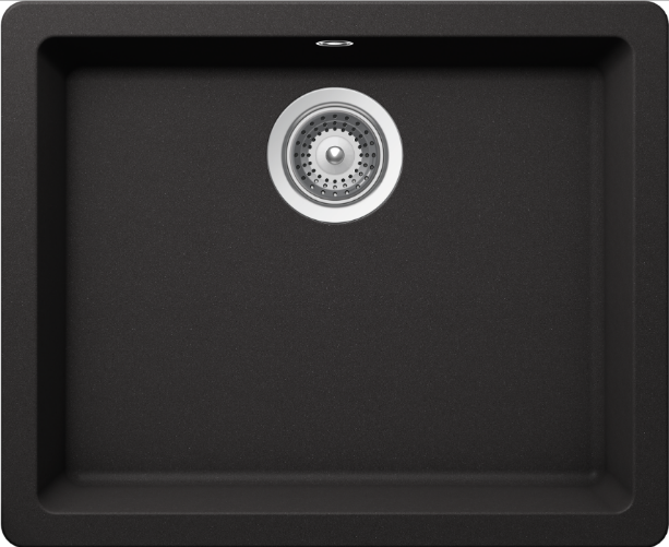 Детальное фото товара: Schock Quadro 60, мойка, гранит, неро