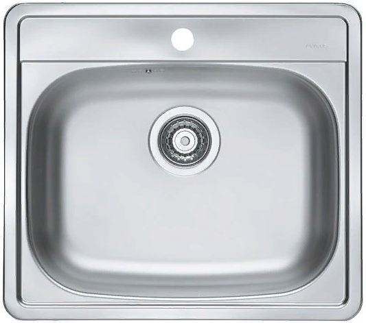 Фото товара: ALVEUS MORE 10 NAT-90, мойка, нержавеющая сталь (в комппекте. с сифоном 1130550)