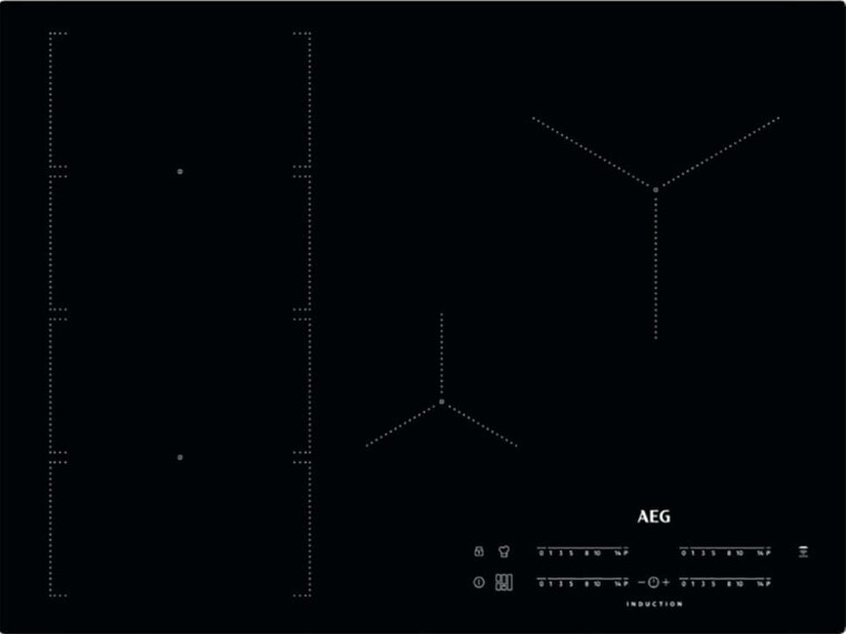 Фото товара: AEG IKE74471IB индукционная поверхность