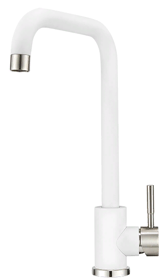 Фото товара: GRANULA 4033 смеситель, гранит, белый