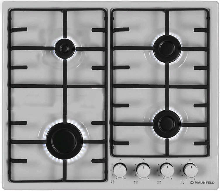 Фото товара: Maunfeld EGHS.64.3STS-ES/G газовая поверхность