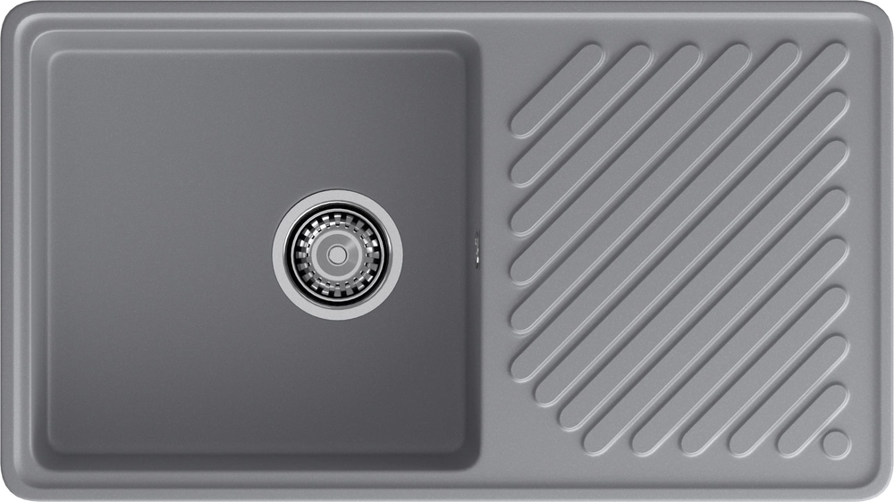 Фото товара: GranFest QUARZ GF-ZL-53, мойка, гранит, темно-серый