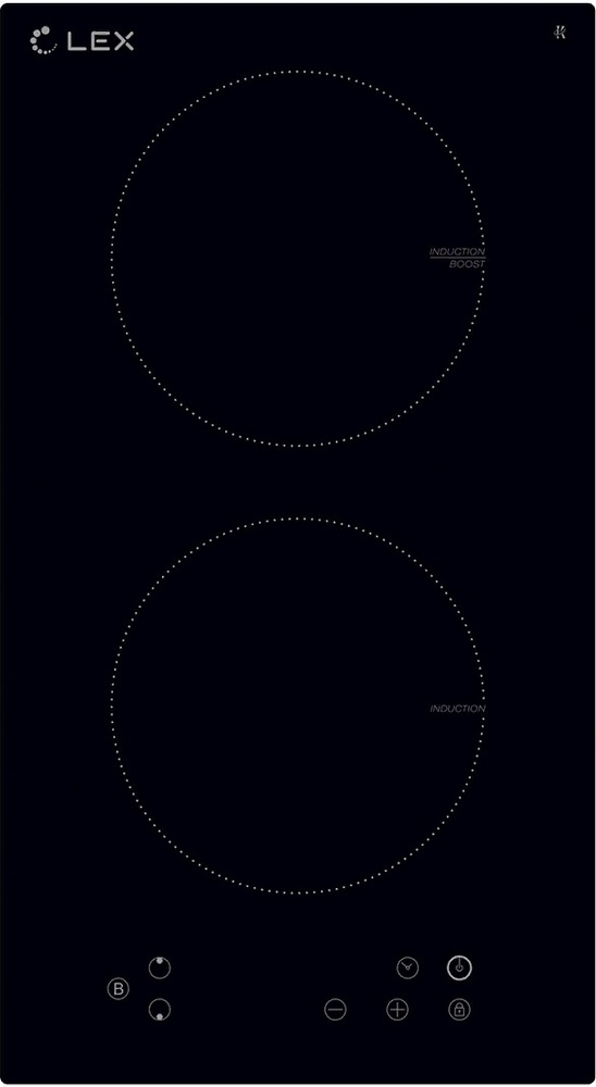 Фото товара: LEX EVI 320 BL индукционная поверхность
