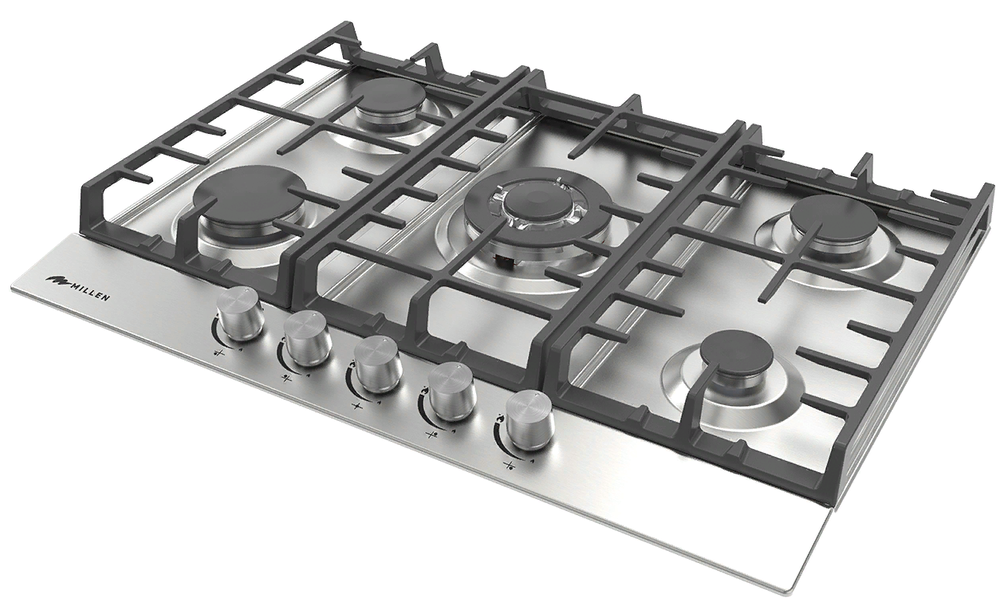 MILLEN MGH 701 IX Детальное фото товара: MILLEN MGH 701 IX газовая поверхность