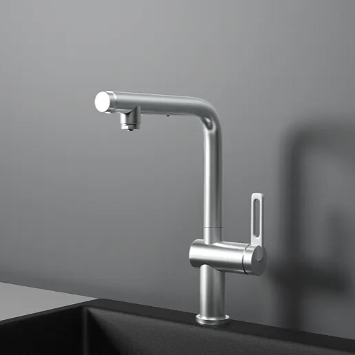 Фото товара: GRANULA 8169 смеситель, нержавеющая сталь