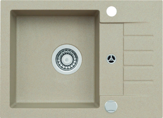 Фото товара: ALVEUS GRANITAL GENESIS AMARO 30 G55, мойка, гранит, бежевый