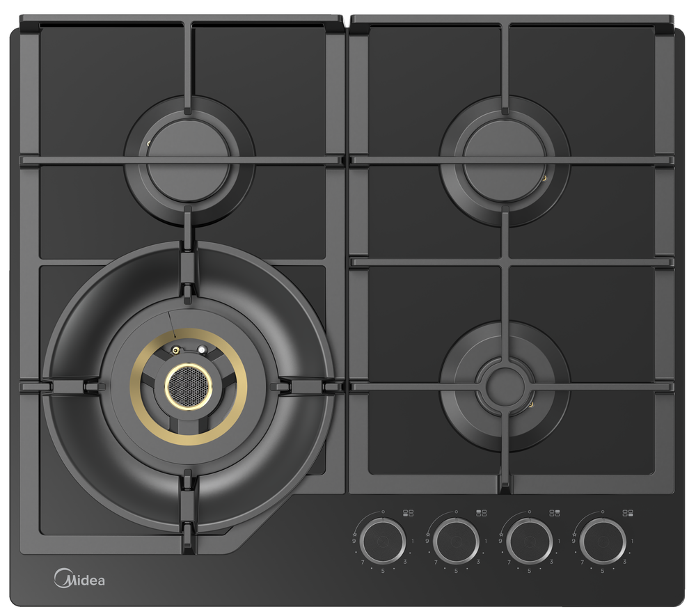 Фото товара: Midea MG697VGB газовая поверхность