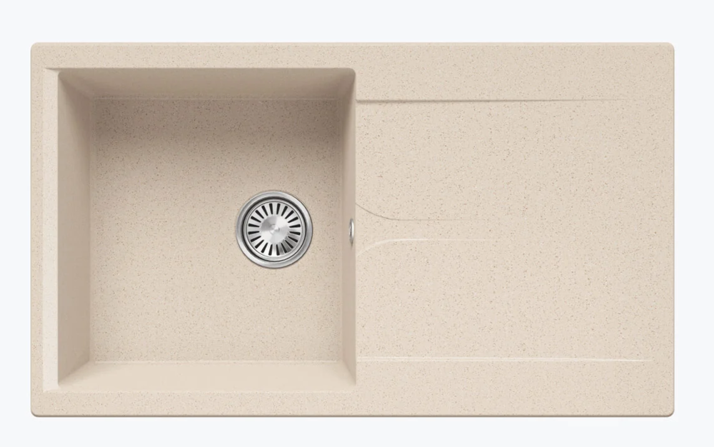 Фото товара: Polygran GALS-860, мойка, мрамор, кремовый 327