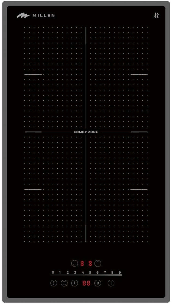 MILLEN MIH 302 BL Фото товара: MILLEN MIH 302 BL индукционная поверхность