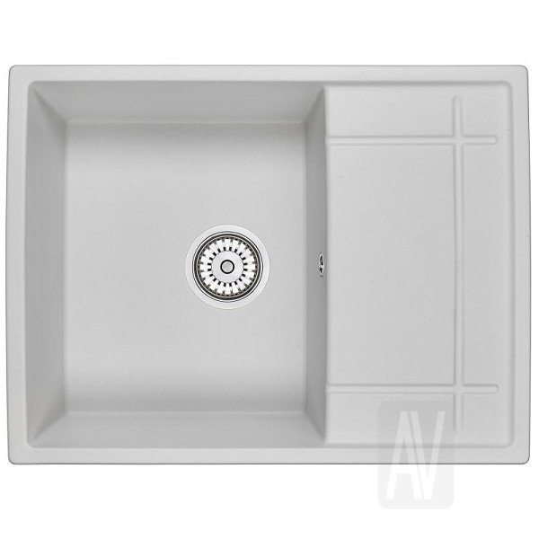 Фото товара: GRANULA 6501 мойка, гранит, арктик (белый)