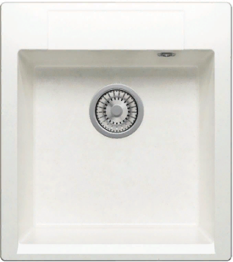 Фото товара: Polygran ARGO-420, мойка, мрамор, белый хлопок 36