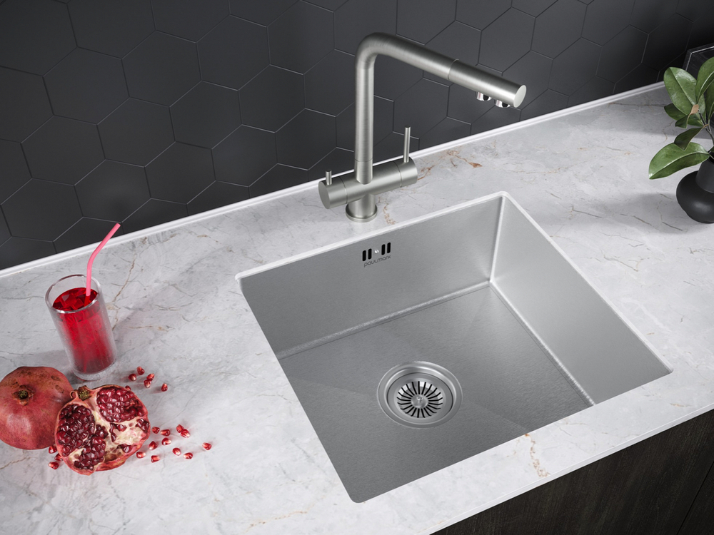 Детальное фото товара: Paulmark VISTA 44, мойка, нержавеющая сталь