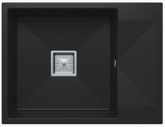 Фото товара: Tolero BLADE 660, мойка, гранит, уголь