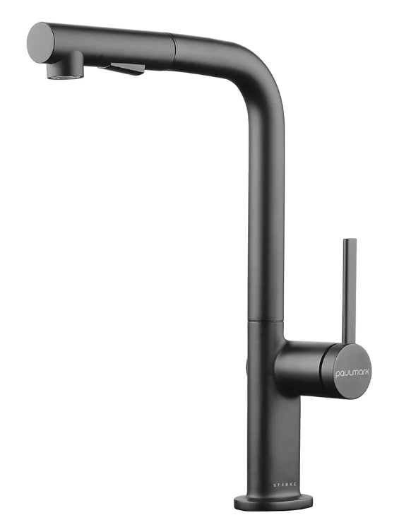 Фото товара: Paulmark NEO, смеситель, вороненая сталь