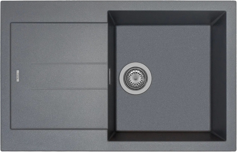 Фото товара: Rivelato LUMO LM-7850 titanio, мойка, гранит, серый