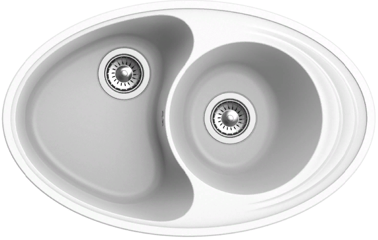 Ewigstein Elegant E- W90KF, мойка, гранит, иней Детальное фото товара: Ewigstein Elegant E- W90KF, мойка, гранит, иней