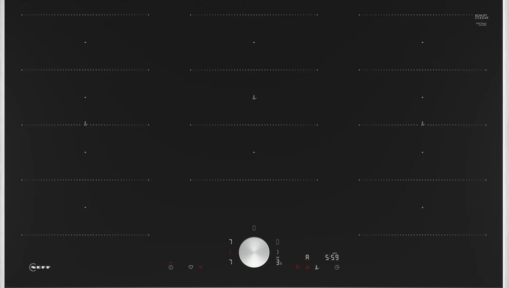 Фото товара: NEFF T69TTX4L0 индукционная поверхность