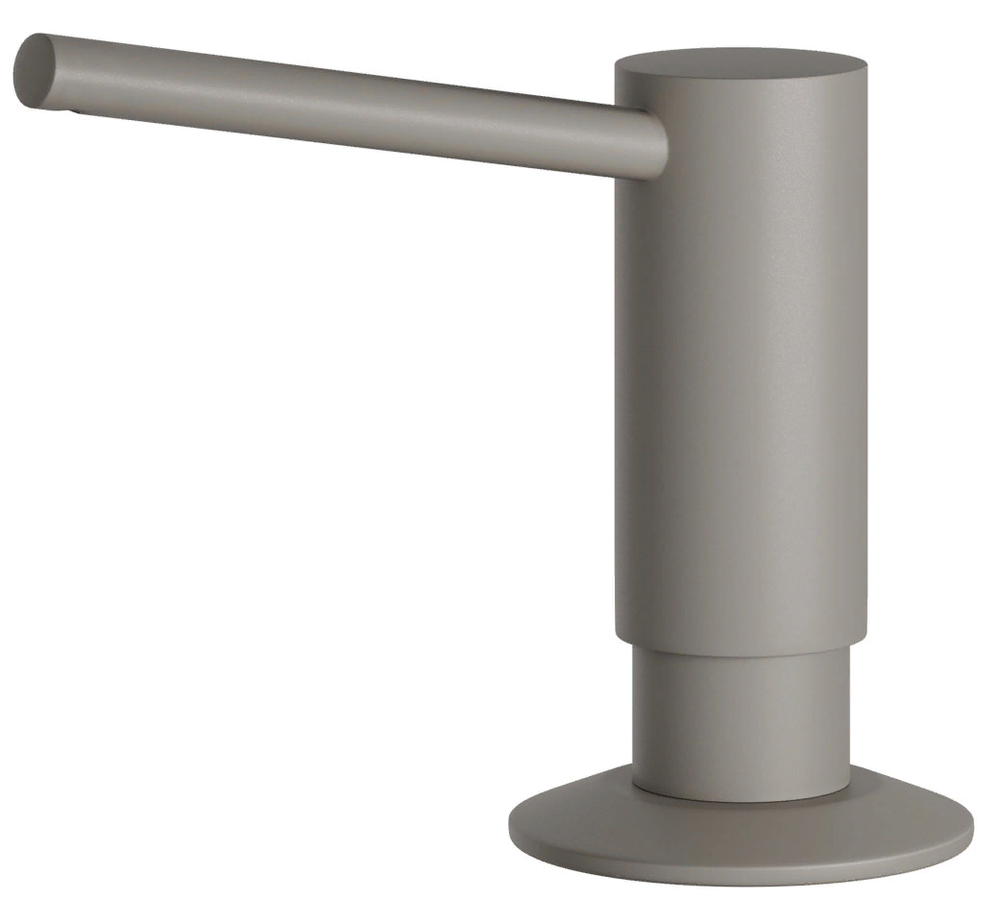 Omoikiri ОМ-02-P-GR, дозатор для моющего средства, leningrad grey Фото товара: Omoikiri ОМ-02-P-GR, дозатор для моющего средства, leningrad grey