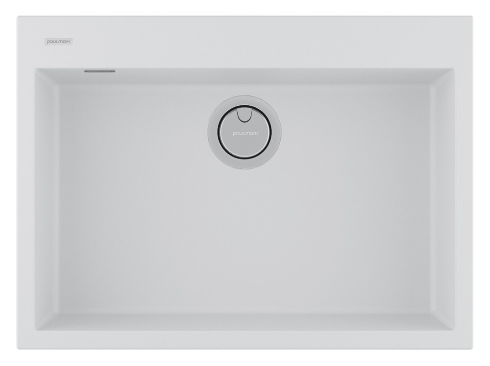 Фото товара: Paulmark DECORATION 69, мойка, гранит, белый