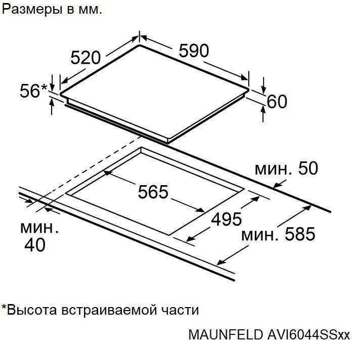 Схема встраивания