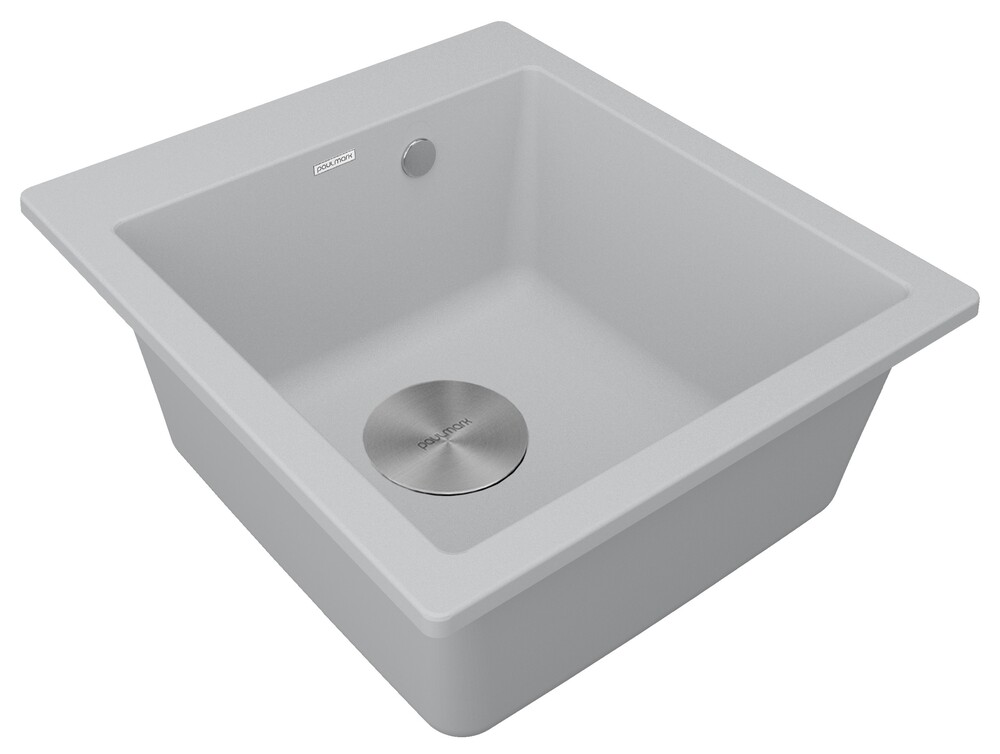 Детальное фото товара: Paulmark KANTE 45, мойка, гранит, белый